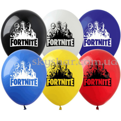 Гелієві кульки "Фортнайт (Fortnite) асорті" (30 см)  – фото 1