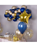 Фотозона из шаров "Midnight Blues" – фото 4 Фотозона из шаров "Midnight Blues" – фото 4