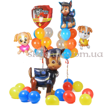 Фотозона из шаров "Щенячий Патруль" – фото 1