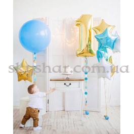 Опция Фотозона з кульок "З Першим Днем Народження" – фото 9