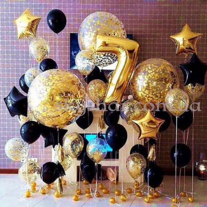 Фотозона из шаров "Звездное небо" – фото 1