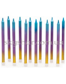 Набор свечей для торта Омбре Радужное 12 шт. – фото 4