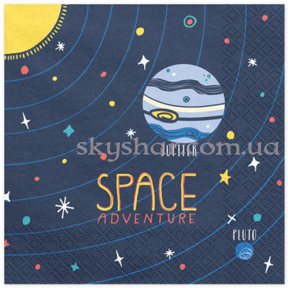 Серветки "Космос" 20 шт. – фото 1 Серветки "Космос" 20 шт. – фото 1