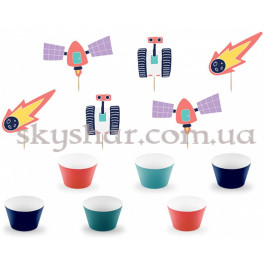 Опция Капкейки "Космос" 6 шт. – фото 12