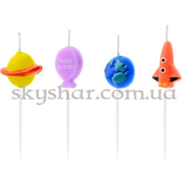 Опция Свічки на торт "Космос" 4 шт. – фото 14