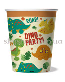 Стаканы "Dino Party Динозавры" 250 мл 8 шт. – фото 2