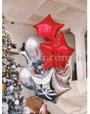 Коробка сюрприз з кульками "Happy New Year" чорна – фото 4
