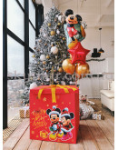 Коробка сюрприз с шарами "Happy New Year Микки Маус" красная – фото 2