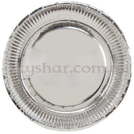 Опция Тарілки фольговані срібні 23 см 6 шт. – фото 22