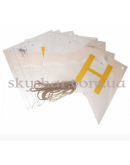 Гирлянда растяжка "Happy Birthday" Серебристая – фото 3