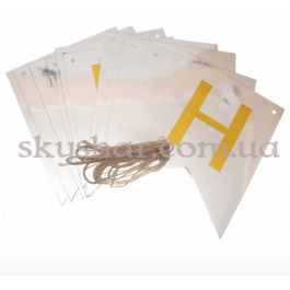 Гирлянда растяжка "Happy Birthday" Серебристая – фото 23