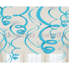 Опция Спіраль блакитна 55 см 12 шт. – фото 17