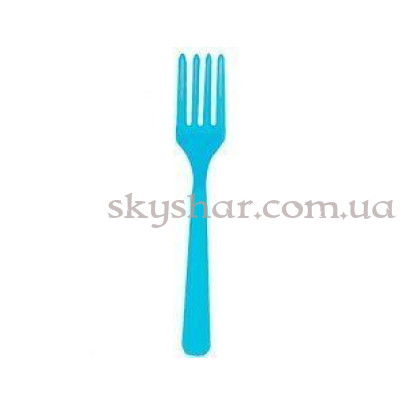 Виделки Блакитні 10 шт. – фото 1 Виделки Блакитні 10 шт. – фото 1