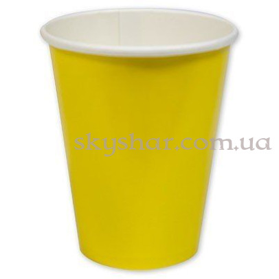 Стаканы Желтые 266 мл 8 шт. – фото 1 Стаканы Желтые 266 мл 8 шт. – фото 1