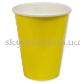 Опция Стакани Жовті 266 мл 8 шт. – фото 1