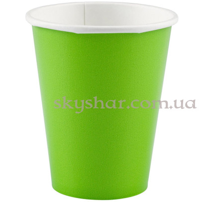Стакани Зелені 266 мл 8 шт. – фото 1 Стакани Зелені 266 мл 8 шт. – фото 1