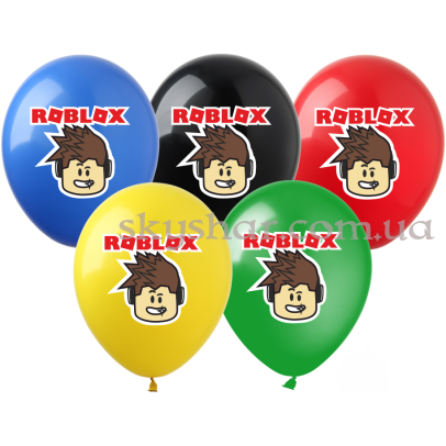 Гелієві кульки "Roblox (Роблокс) асорті" (30 см)  – фото 1