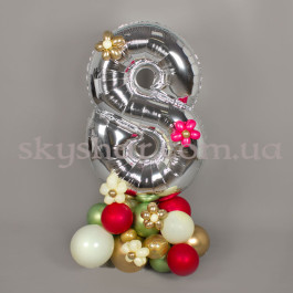 Опция Серебритая цифра на подставке – фото 16 Опция Серебритая цифра на подставке – фото 16