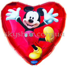 Опция Фольгована кулька серце "Міккі Маус" – фото 9