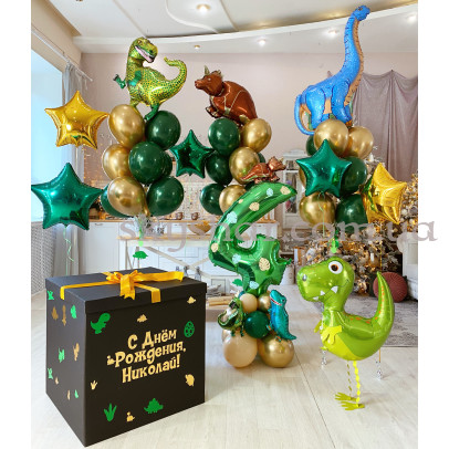 Фотозона з кульок "Світ динозаврів" – фото 1