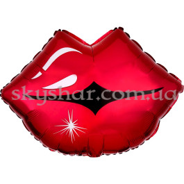 Опция Фольгированный шар фигура "Губы Красные" – фото 13