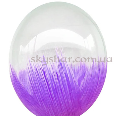 Brush шар "Лавандовый Браш" 14” (35 см) – фото 1