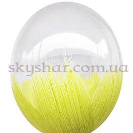 Опция Brush кулька "Жовтий Браш" 14” (35 см) – фото 6 Опция Brush кулька "Жовтий Браш" 14” (35 см) – фото 6