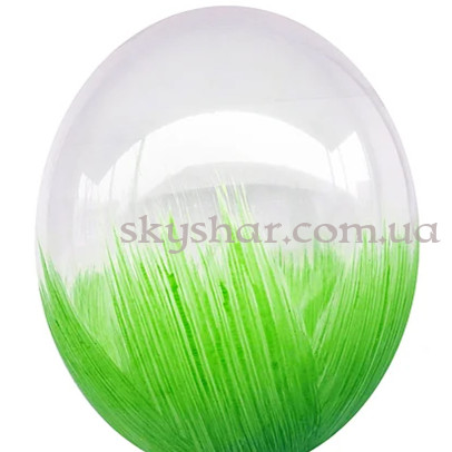 Brush кулька "Салатовий Браш" 14” (35 см) – фото 1 Brush кулька "Салатовий Браш" 14” (35 см) – фото 1