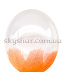 Brush кулька "Помаранчевий Браш" 14” (35 см) – фото 2