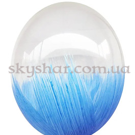 Опция Brush кулька "Синій Браш" 14” (35 см) – фото 13 Опция Brush кулька "Синій Браш" 14” (35 см) – фото 13