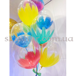 Brush шар "Яркое Ассорти Браш" 14” (35 см) – фото 2