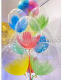 Brush шар "Яркое Ассорти Браш" 14” (35 см) – фото 4