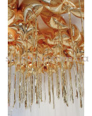 Фольгована кулька під стелю "Зірка золота з дощиком" 46 см – фото 2 Фольгована кулька під стелю "Зірка золота з дощиком" 46 см – фото 2