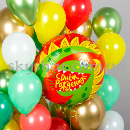 Коробка сюрприз з кульками "Дракоша" – фото 15