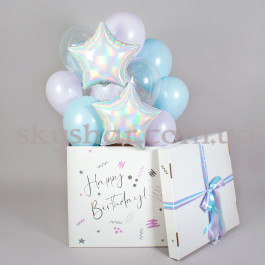 Опция Коробка сюрприз з кульками "Переливи" – фото 1