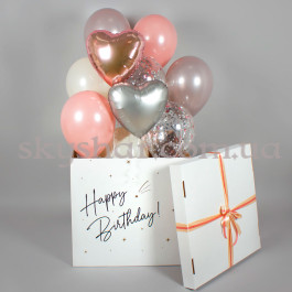 Опция Коробка сюрприз з кульками "Пудра" – фото 14