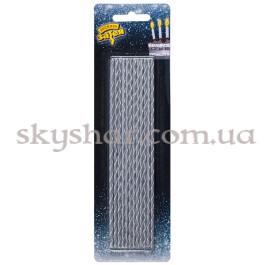 Опция Свічки для торта "Сріблясті блиск" 17 см 24 шт. – фото 24 Опция Свічки для торта "Сріблясті блиск" 17 см 24 шт. – фото 24