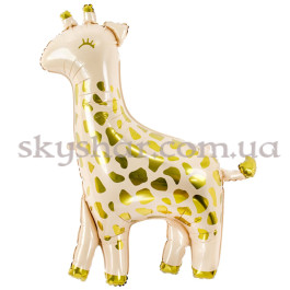Опция Фольгована кулька "Жираф золотистий" – фото 18