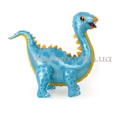 Ходяча кулька "Динозавр Диплодок блакитний"  – фото 1