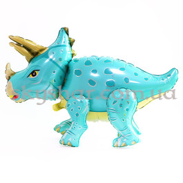 Опция Ходячий шар "Динозавр Трицератопс бирюзовый" – фото 5 Опция Ходячий шар "Динозавр Трицератопс бирюзовый" – фото 5