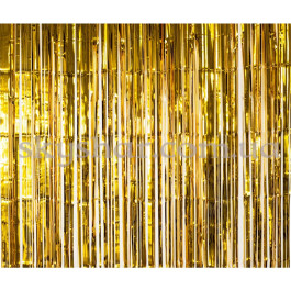 Опция Фольгированный занавес Дождик Золото 1х2 м – фото 13 Опция Фольгированный занавес Дождик Золото 1х2 м – фото 13