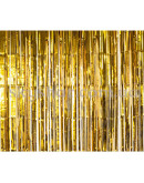 Фольгована шторка Дощик Золото 1х2 м – фото 2