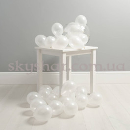 Опция Повітряні кульки на підлогу Міні 5" (12 см) Білі – фото 2