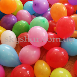 Опция Повітряні кульки на підлогу 12" (30 см) Асорті – фото 12