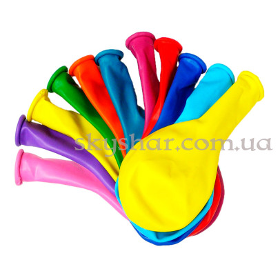 Ненадута латексна кулька 10" (26 см) – фото 1