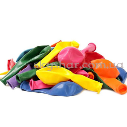 Ненадута латексна кулька 12" (30 см) – фото 1