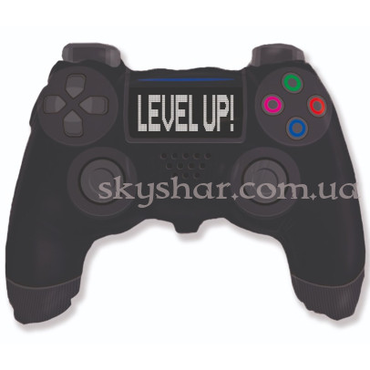 Фольгована кулька "Ігровий Джойстик "Level Up!" – фото 1