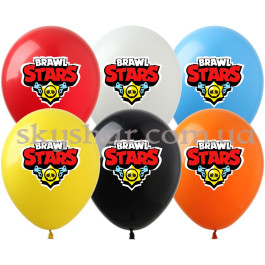 Опция Гелієві кульки "Brawl Stars різнобарвні (Бравл Старс) Асорті" (30 см) – фото 7 Опция Гелієві кульки "Brawl Stars різнобарвні (Бравл Старс) Асорті" (30 см) – фото 7