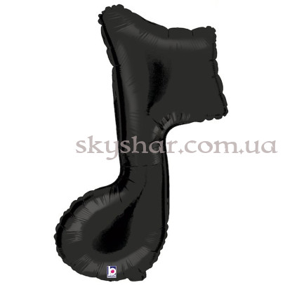 Фольгированный шар "Музыкальная нота TikTok (ТикТок)" – фото 1