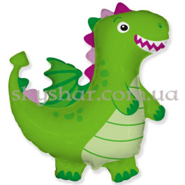 Опция Фольгована кулька "Дракон зелений" – фото 22